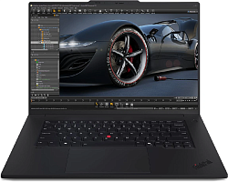 Ноутбук Lenovo ThinkPad P1 G7 Core Ultra 9 185H 64Gb SSD2Tb NVIDIA RTX 3000 8Gb 16" IPS WQXGA (2560x1600) Windows 11 Pro 64 black WiFi BT Cam (21KWS60A00)