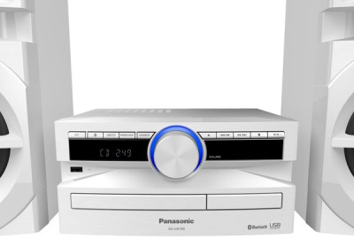 Минисистема Panasonic SC-UX100EE-W белый 300Вт CD CDRW FM USB BT