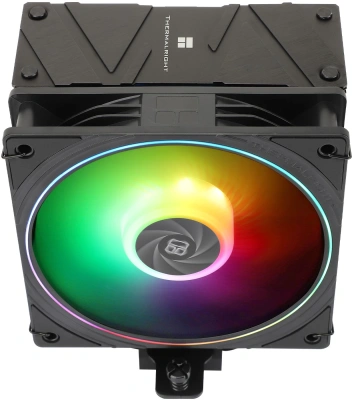 Устройство охлаждения(кулер) Thermalright Assassin Spirit 120 EVO ARGB Soc-AM5/AM4/1200/1700/1851 черный 4-pin 28.2dB Al+Cu 700gr Ret (AS120-EVO)