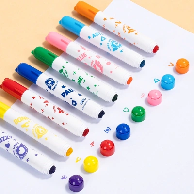 Фломастеры Deli EC168-8 Super Wings конический пиш. наконечник