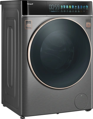 Стиральная машина Weissgauff WM 58411 Direct Drive Inverter Premium класс: A+++ загр.фронтальная макс.:11кг темно-серебристый
