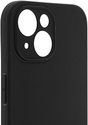 Чехол (клип-кейс) BoraSCO для Apple iPhone 15 Silicone Case черный (72417)