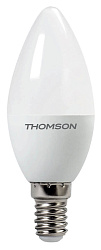 Лампа светодиодная Thomson Candle TH-B2016 8Вт цок.:E14 свеча 220B св.свеч.бел.нейт. C (упак.:1шт)