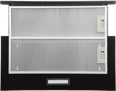 Вытяжка встраиваемая Hyundai HBH 6230 BK черный управление: кулисные переключатели (1 мотор)