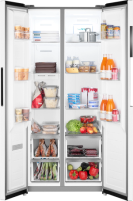 Холодильник Weissgauff WSBS 450 WNF Built-in 2-хкамерн. белый