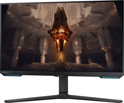 Монитор Samsung 28" Odyssey G7 S28BG700EI черный IPS LED 16:9 HDMI M/M полуматовая HAS Piv 300cd 178гр/178гр 3840x2160 144Hz FreeSync Premium Pro DP 4K USB 7кг