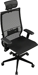 Кресло эргономичное Метта Samurai Black Edition New 2.0 черный сиденье черный сетка с подголов. крестов. полиамид черный