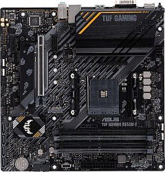 Материнская плата Asus TUF GAMING B550M-E Soc-AM4 AMD B550 4xDDR4 mATX AC`97 8ch(7.1) GbLAN RAID+VGA+HDMI+DP