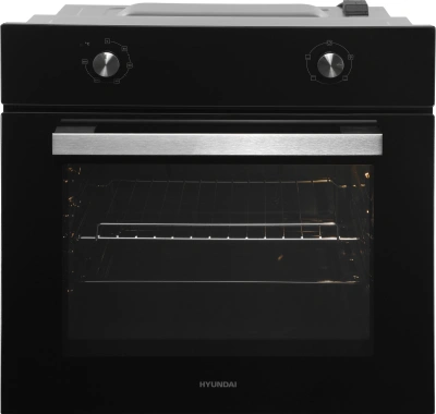Духовой шкаф Электрический Hyundai HEO 62312 BG черный