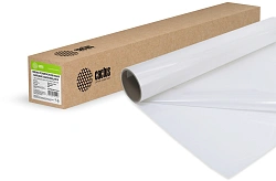 Пленка Cactus CS-PPMS180-91450 36"(A0) 914мм-50м/180г/м2/белый матовое самоклей. для струйной печати втулка:50.8мм (2")