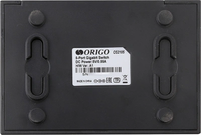 Коммутатор Origo OS2105 OS2105/A2A 5x1Гбит/с неуправляемый