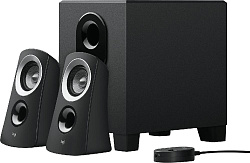 Колонки Logitech Z-313 2.1 черный 25Вт