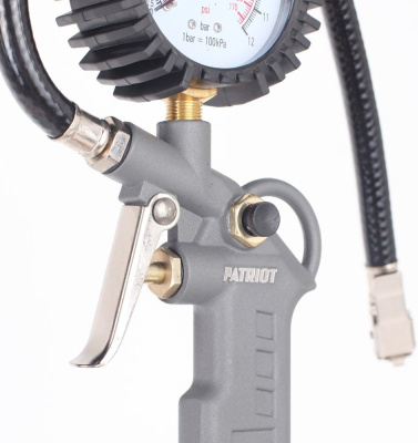 Пистолет для накачки шин Patriot GN 60D серый