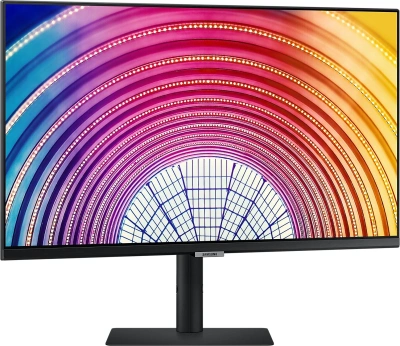 Монитор Samsung 27" ViewFinity S6 S27A600NAU черный IPS LED 5ms 16:9 HDMI полуматовая HAS Piv 300cd 178гр/178гр 2560x1440 75Hz FreeSync DP QHD USB 6.4кг