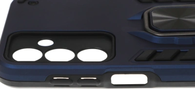 Чехол (клип-кейс) BoraSCO для Samsung Galaxy A16 Anti-Shok Case синий (74539)