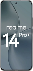 Смартфон Realme RMX5051 14 Pro+ 512Gb 12Gb серый моноблок 3G 4G 2Sim 6.83" 1272x2800 Android 15 50Mpix 802.11 a/b/g/n/ac/ax NFC GPS GSM900/1800 GSM1900 Protect