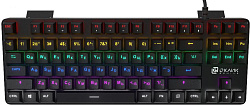 Клавиатура Оклик 969G SHOTGUN механическая черный USB Multimedia for gamer LED