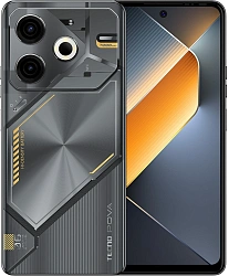 Смартфон Tecno Pova 6 256Gb 12Gb серый моноблок 3G 4G 2Sim 6.8" 1080x2460 Android 14 108Mpix 802.11 a/b/g/n/ac NFC GPS GSM900/1800 Protect FM