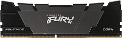 Память DDR4 4x8GB 3600MHz Kingston KF436C16RB2K4/32 Fury Renegade Black RTL Gaming PC4-28800 CL16 DIMM 288-pin 1.35В kit single rank с радиатором Ret