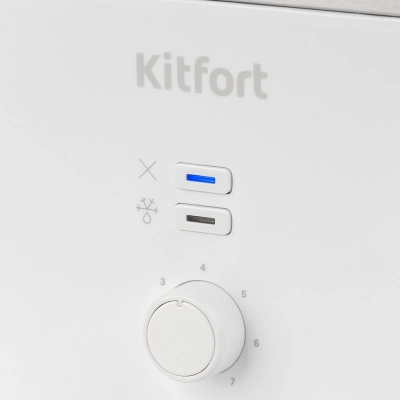 Тостер Kitfort КТ-4025 930Вт белый/стальной