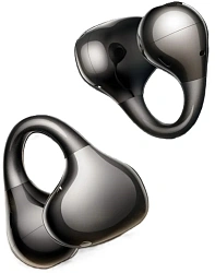 Гарнитура накладные Realme Buds Clip черный беспроводные bluetooth клипса (6941764477667)