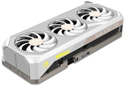 Видеокарта Zotac PCI-E 4.0 RTX 5080 SOLID OC WHITE ED NVIDIA GeForce RTX 5080 16Gb 256bit GDDR7 2640/30000 HDMIx1 DPx3 HDCP Ret