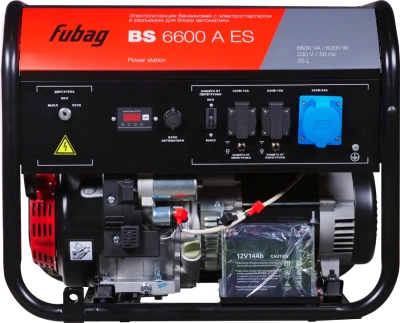 Генератор Fubag BS 6600 AES 6.5кВт