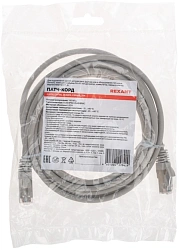 Патч-корд Rexant 02-0110-3 F/UTP RJ-45 вил. кат.5E 3м серый LSZH