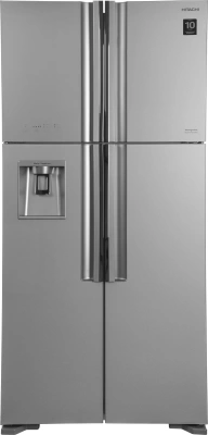 Холодильник Hitachi R-W660PUC7X GS 2-хкамерн. серебристый стекло