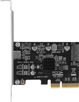 Контроллер PCI-E ASM3242 1xUSB3.1 Type-C Bulk