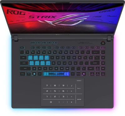 Ноутбук Asus ROG Strix G16 G615LW-S5080 Core Ultra 9 275HX 32Gb SSD1Tb NVIDIA GeForce RTX5080 16Gb 16" IPS WQXGA (2560x1600) без ОС grey WiFi BT Cam (90NR0LG1-M00330)
