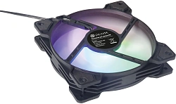 Вентилятор для корпуса Оклик OG-CF120RGB1-BK RGB 120х120x25 черный 3-pin 4-pin (Molex) 23дБ Ret