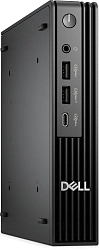 Неттоп Dell Pro Plus Micro Core Ultra 9 285 (2.5) 32Gb SSD1Tb Graphics Windows 11 Pro GbitEth WiFi BT 180W мышь клавиатура черный (DPMPLUS-9311)
