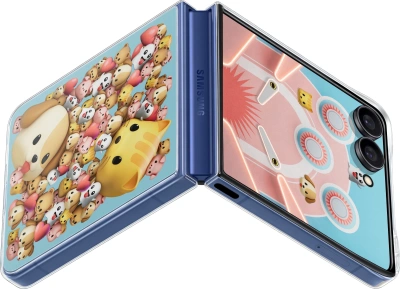 Чехол (клип-кейс) Samsung для Samsung Galaxy Z Flip7 Flipsuit Case Z Flip7 прозрачный (EF-ZF766CTEGRU)