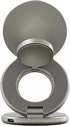 Беспроводное зар./устр. Magssory WCH073 25W 3A (PD+QC+SCP+FCP+AFC) для Apple титановый