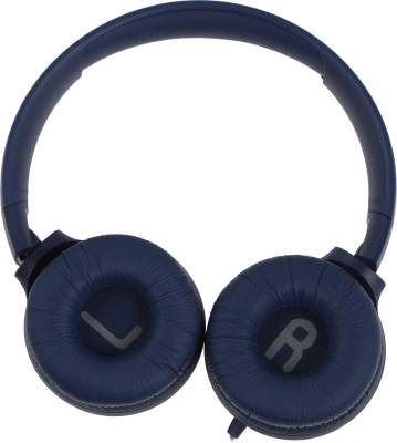 Гарнитура накладные JBL Tune 500 1.187м синий проводные оголовье (JBLT500BLU)