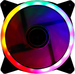 Вентилятор для корпуса Digma DFAN-FRGB3 RGB 120х120x25 черный 3-pin 4-pin (Molex) 23дБ Ret