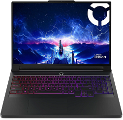 Ноутбук Lenovo Legion Pro 7 16IAX10H Core Ultra 9 275HX 64Gb SSD1Tb NVIDIA GeForce RTX5080 16Gb 16" OLED WQXGA (2560x1600) Windows 11 Home black WiFi BT Cam (83F50028RK)