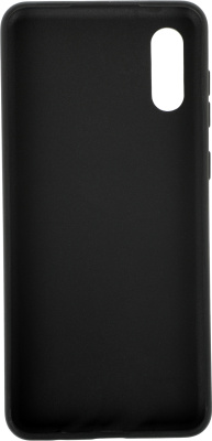 Чехол (клип-кейс) BoraSCO для Samsung Galaxy A02 Silicone Case черный (39906)