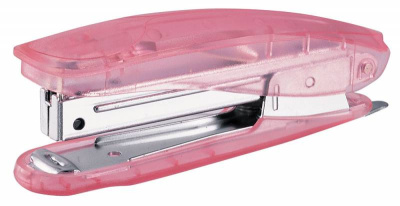 Степлер Kw-Trio 05106T Pollex N10 (10листов) встроенный антистеплер ассорти/прозрачный 100скоб металл/пластик