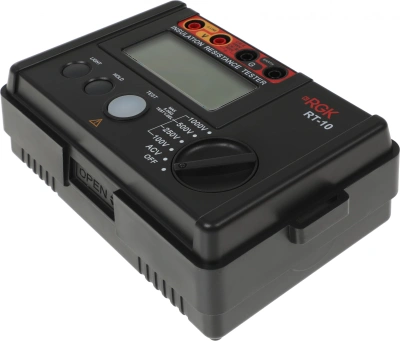 Мегаомметр RGK RT-10 цифровой черный (755238)