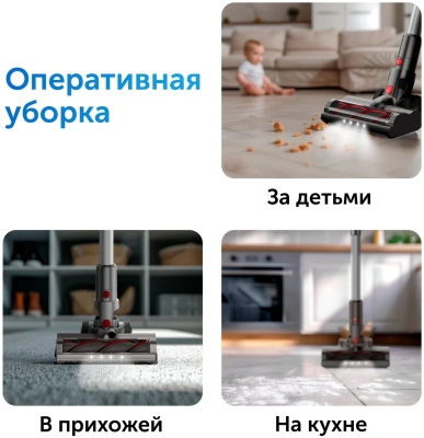 Пылесос ручной Red Solution V3060 250Вт черный/серый