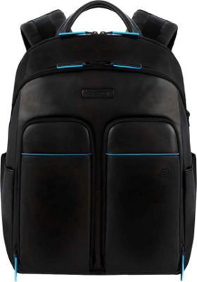 Рюкзак мужской Piquadro Blue Square Revamp CA5574B2V/N черный кожа
