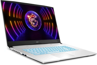 Ноутбук MSI Sword 17 A12VE-809RU Core i7 12650H 16Gb SSD512Gb NVIDIA GeForce RTX4050 6Gb 17.3" IPS FHD (1920x1080) Windows 11 Home white WiFi BT Cam (9S7-17L522-809)