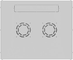 Шкаф коммутационный NTSS (NTSS-WL6U5535GS) настенный 6U 550x350мм пер.дв.стекл несъемн.бок.пан. 30кг серый 270мм 8.3кг 110град. 370мм IP20 укомплектованный