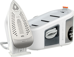Парогенератор Braun IS3132WH 2400Вт белый/оранжевый