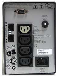 Источник бесперебойного питания APC Smart-UPS SC SC620I 390Вт 620ВА черный