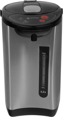 Термопот Vitek VT-7101 4.2л. 730Вт черный/серебристый