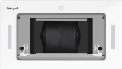 Вытяжка встраиваемая Weissgauff Aura 1350 белый управление: сенсорное (1 мотор)