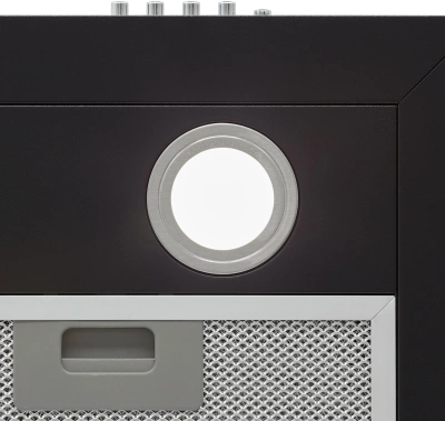 Вытяжка встраиваемая Krona Rina 600 Pb черный управление: кнопочное (1 мотор)